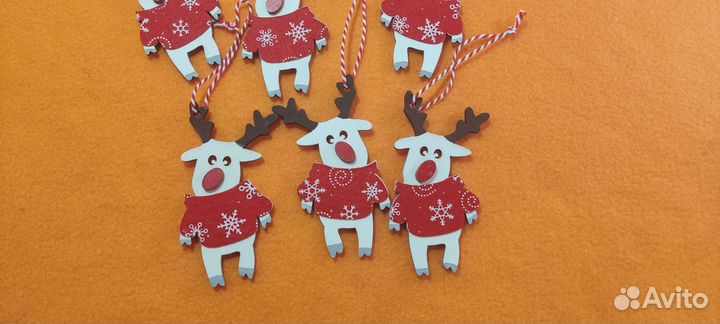 Новогодние елочные игрушки на елку 