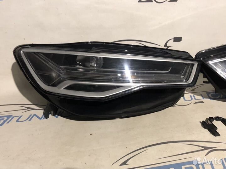 Фара левая правая Audi A6 C7 Matrix вместо ксенон