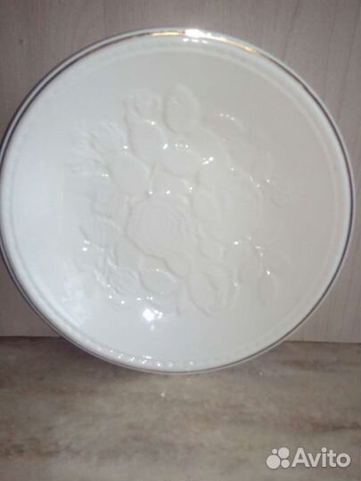 Половник Хохлома и блюдо зик СССР