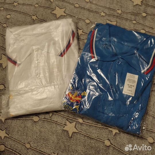 Поло нцу короткий рукав синее