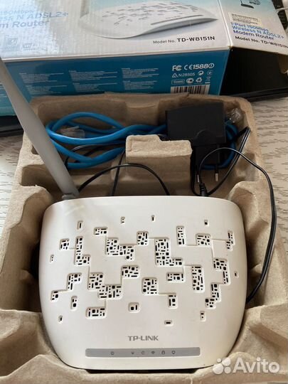 Wi-Fi роутер модем TP-link TD-W8151N