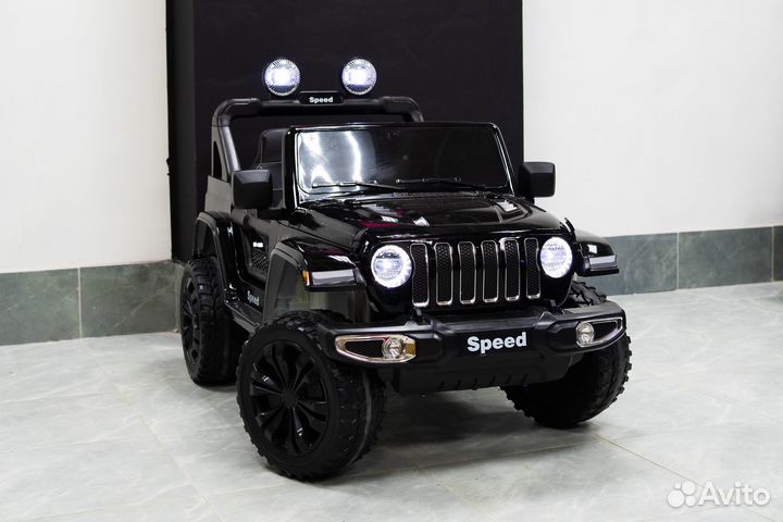 Детский Электромобиль джип, полный привод