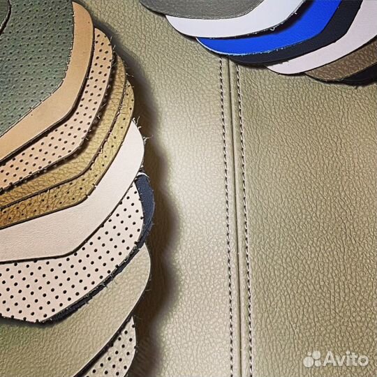 Лексус детали салона (Эко-кожа Беж)