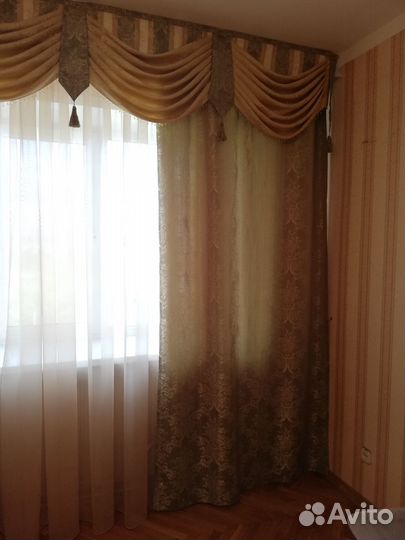 Комплект покрывало, шторы с ламбрекеном, подушки