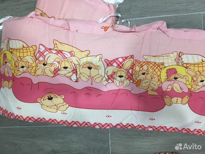 Бортики в детскую кроватку бу