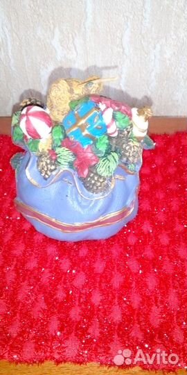 Свеча подарочная большая Мешок изобилия