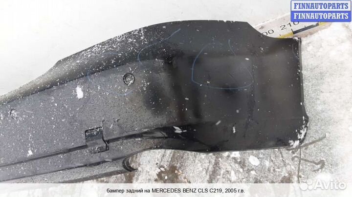 Бампер задний зад Mercedes-Benz CLS (C219), 2005 3.0 Дизель