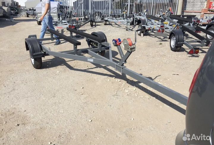 Прицеп Ул 4.9м для лодки (краска)