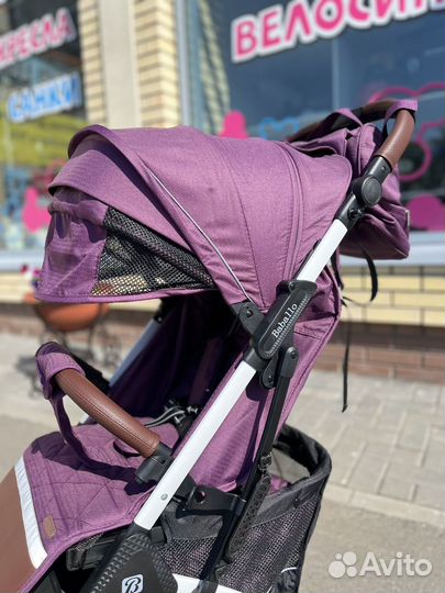 Коляска babalo 2023 фиолетовая