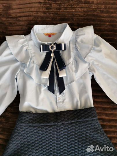 Блузка школьная