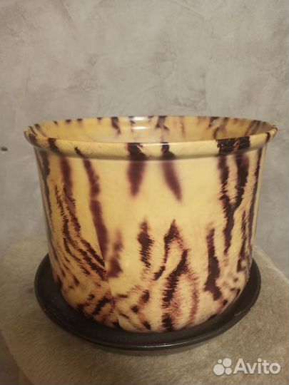 Керамические горшки для цветов бу