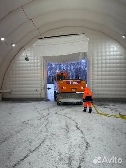 Надувной ангар