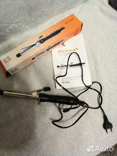 Плойка-щипцы для укладки волос новая