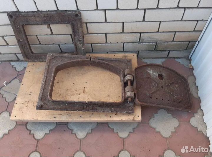 Дверца для печи, котла, чугун