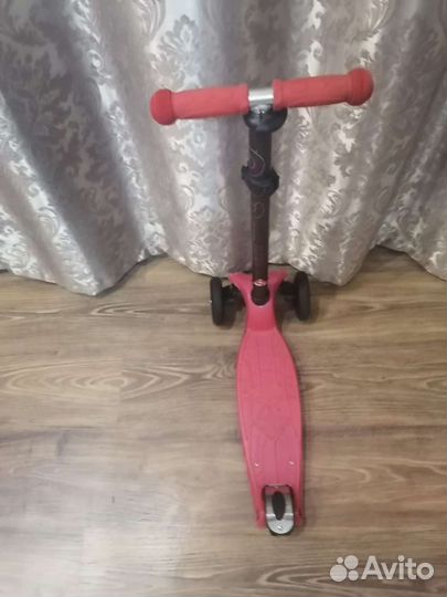 Самокат детский трехколесный, выдвижной