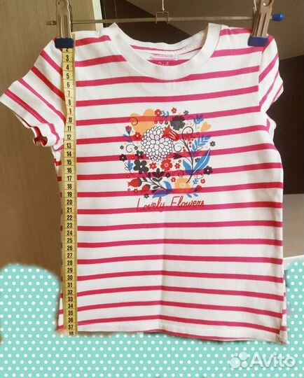 Футболки для девочки 2-5 лет