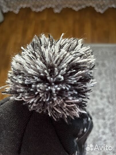 Шапка Puma серый с черным, 56-58