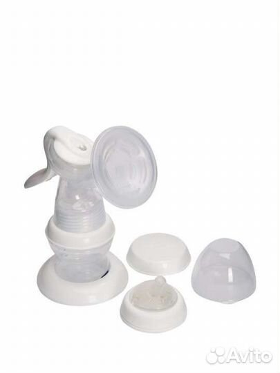 Молокоотсос ручной Chicco с бутылочкой Natural Fee