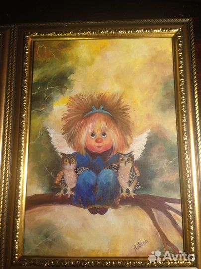 Картина маслом. Картины (не накат) на холсте