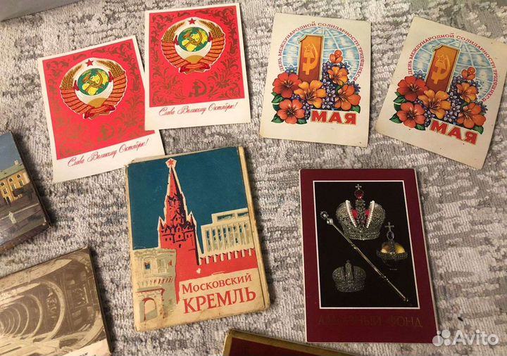 Открытки СССР наборы