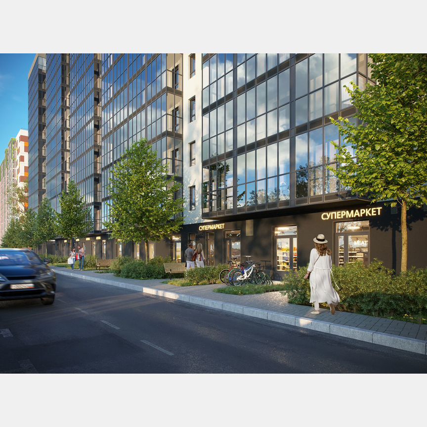 2-к. квартира, 51 м², 4/12 эт.