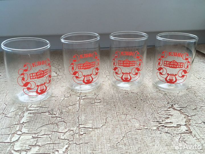 Рюмки и стопки позолота, стаканы хрусталь, бокалы