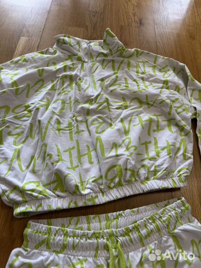 Хлопковый костюм женский