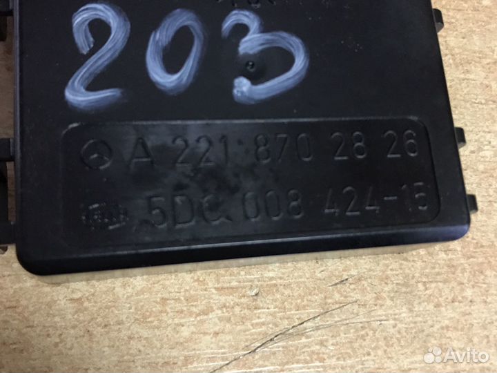 Мерседес датчик дождя