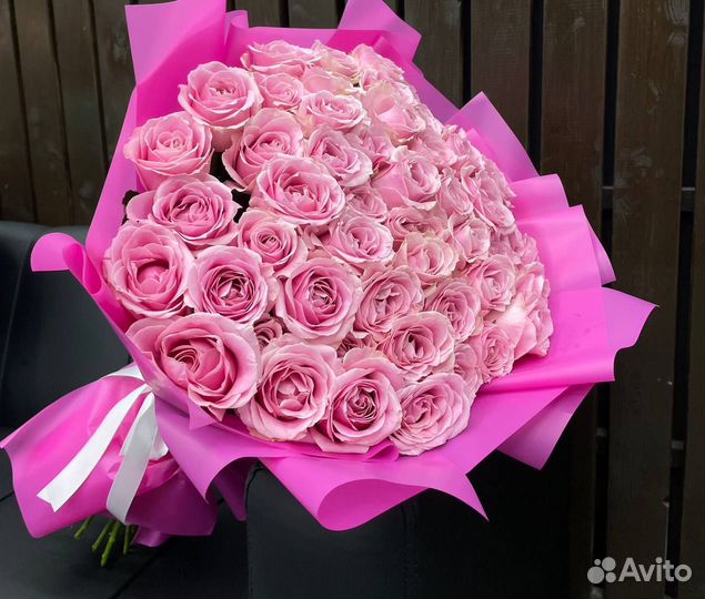 Букет роз от 15шт с доставкой самовывоз