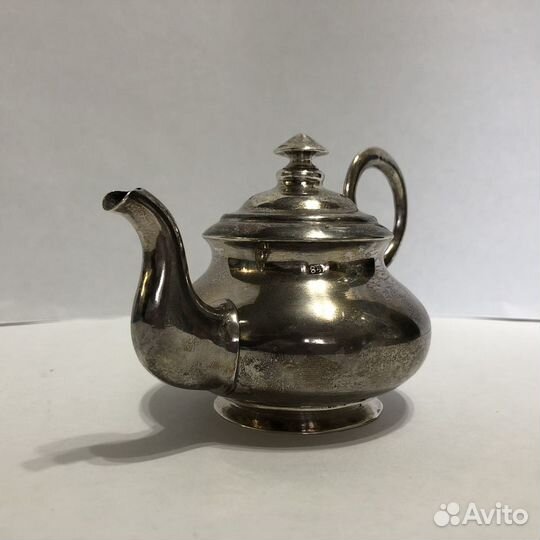 Заварочный чайник. Серебро 84