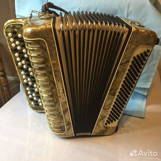 Кнопочный Аккордеон Баян weltmeister