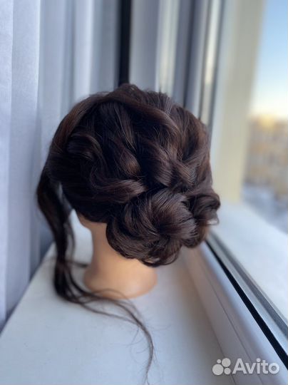 Голова манекен с 100 натуральные )