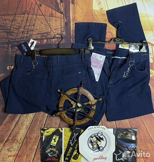 Paul&Shark Джинсы Deluxe Лен-Хлопок S24 Фаб3000