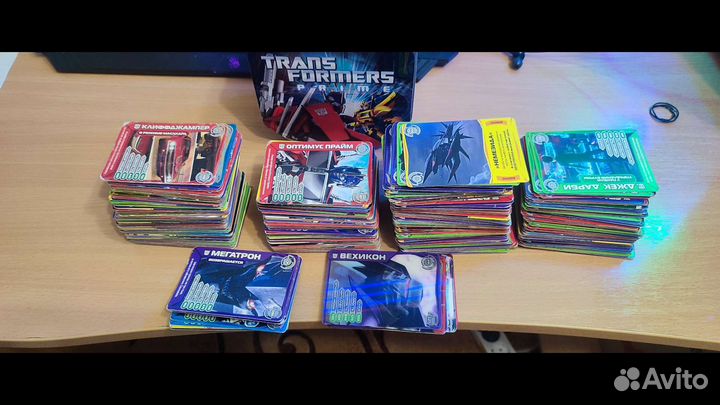 Карточки трансформеры прайм