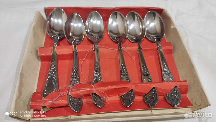 Мельхиоровые ложки СССР