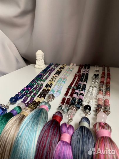 Плетение Малы (буддийских четок, длинных бус)