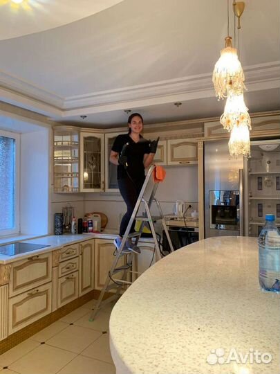 Уборка/клининг/подшив штор/химчистка