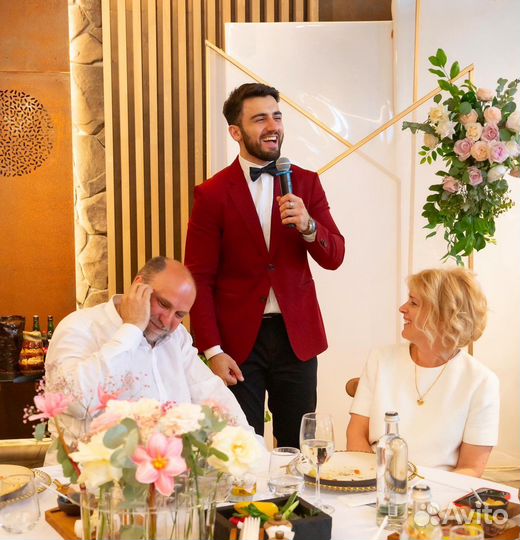 Ведущий на свадьбу / корпоратив / день рождения