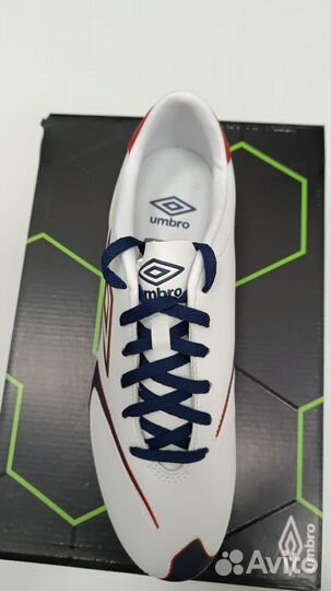 Бутсы Umbro Stadia Fg-A белые