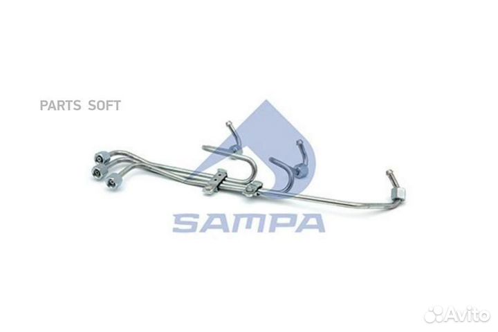 Sampa 080744 Топливные трубки форсунки RVI