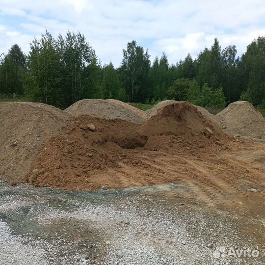 Щебень,песок отсев чернозем