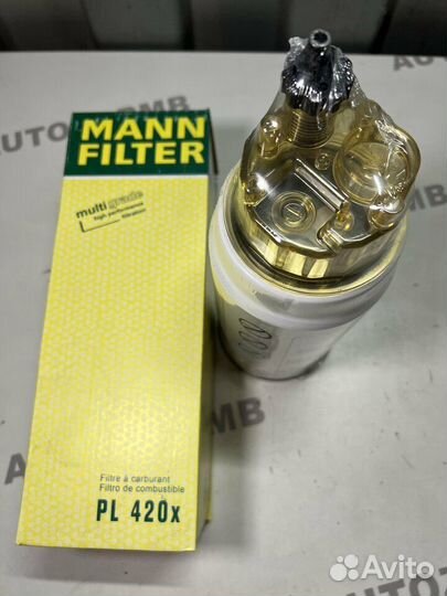 Фильтр топливный сепаратора mann-filter PL420