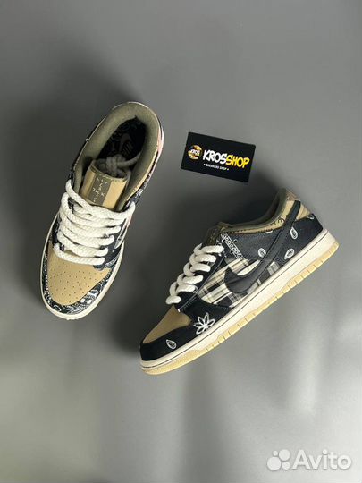 Кроссовки Nike SB Dunk Low x Travis Scott