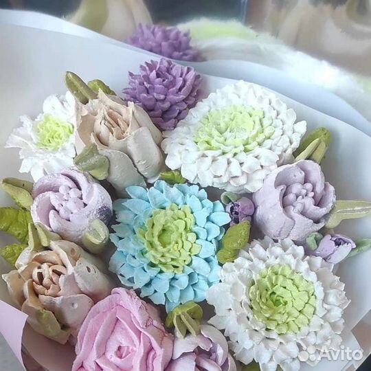 Букеты учителю/ воспитателю Зефирные букеты