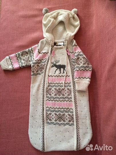 Одежда пакетом на девочку 68-80см