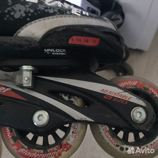 Роликовые коньки детские раздвижные