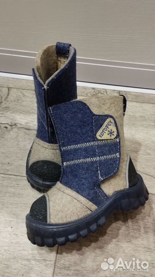 Зимняя обувь на мальчика р-р 22-23