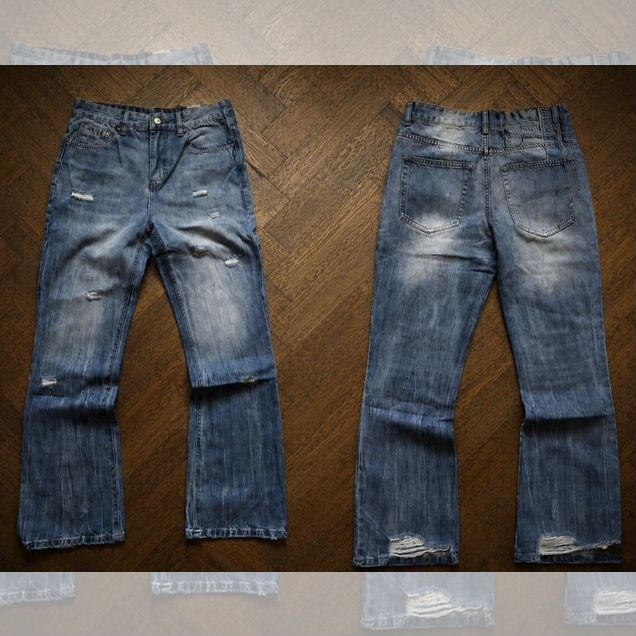 Джинсы Number Nine Bootcut type Arichive LGB AS98
