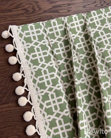 Шторы с принтом