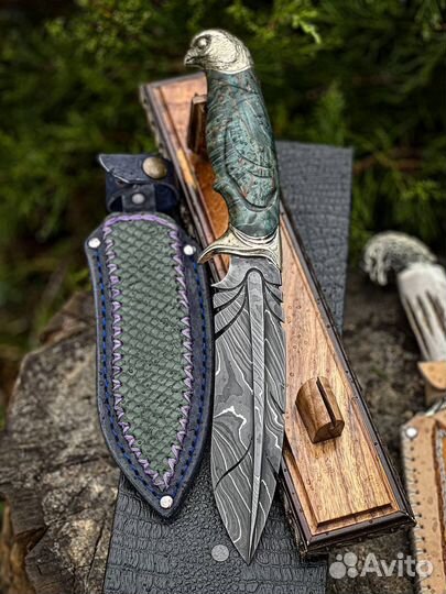 Нож перо Воробей авторский